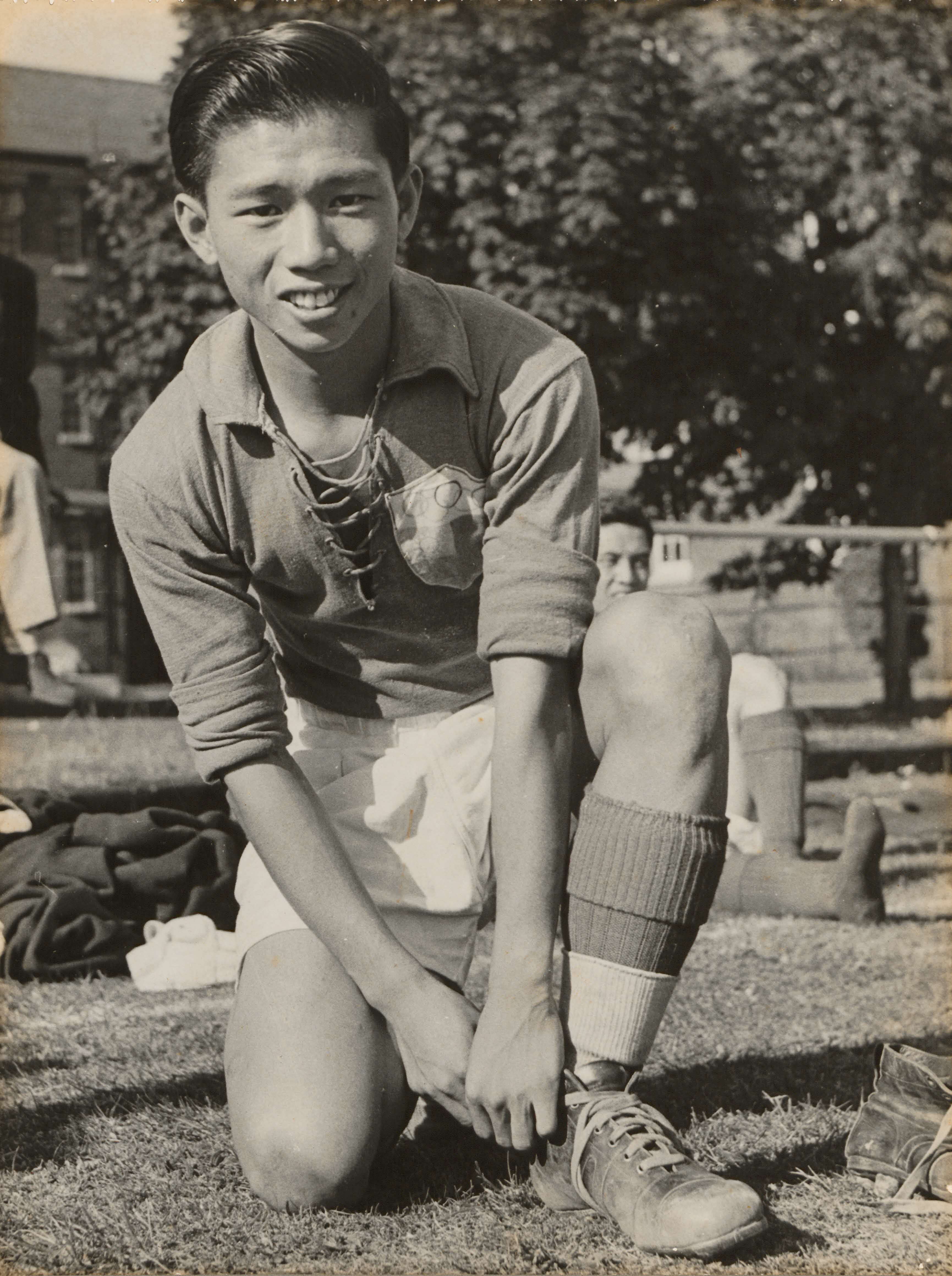 Potrait of Chia Boon Leong Collection at the London Olympics, 1948
